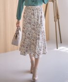 【エニィ スィス/any SiS】の【洗える】フルブルームフラワープリント スカート アイボリー系|ID: prp329100004665226 ipo3291000000034310824