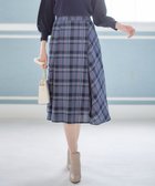 【エニィ スィス/any SiS】の【洗える】ライトカラーチェック スカート ネイビー系|ID: prp329100004665232 ipo3291000000034355392
