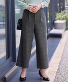 【エニィ スィス/any SiS】の【シリーズ累計7万本突破!】サーモ2WAYストレッチ ワンタック ワイドパンツ グレーグレンチェック|ID: prp329100004665233 ipo3291000000033746617