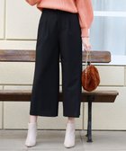 【エニィ スィス/any SiS】の【シリーズ累計7万本突破!】サーモ2WAYストレッチ ワンタック ワイドパンツ ブラック|ID: prp329100004665233 ipo3291000000033746618
