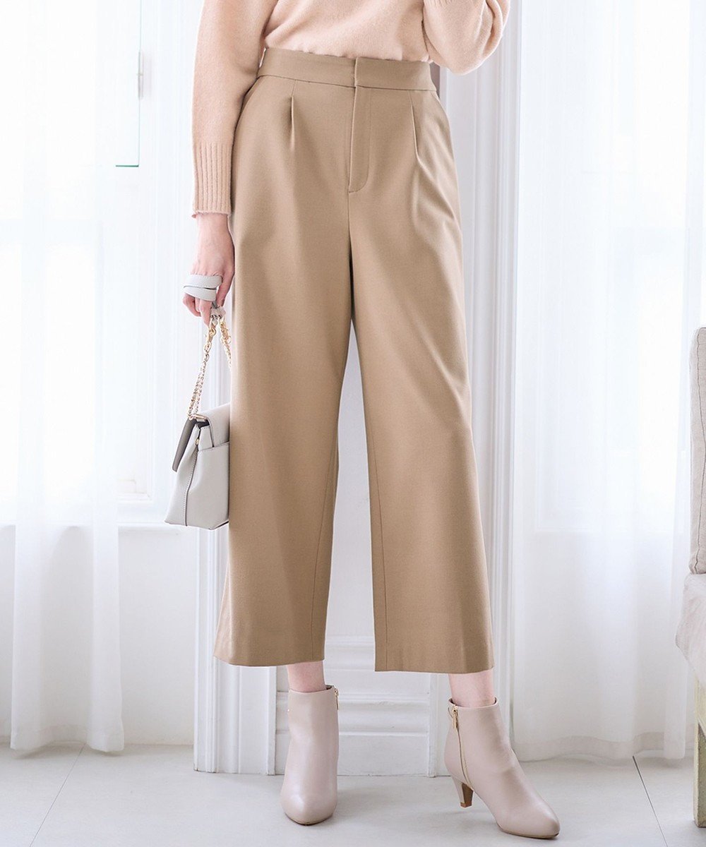 【エニィ スィス/any SiS】の【シリーズ累計7万本突破!】サーモ2WAYストレッチ ワンタック ワイドパンツ インテリア・キッズ・メンズ・レディースファッション・服の通販 founy(ファニー) ファッション Fashion レディースファッション Fashion for Women パンツ Pants & Trousers 今季 This Season, Current Season シンプル Simple, Minimal ジャケット Jacket, Outerwear ストレッチ Stretch, Stretchy Fabric ストレート Straight, Straight Cut ワイド Wide, Wide Fit A/W・秋冬 Autumn/Winter ビジネス 仕事 通勤 Business / Work / Commuting キャメル|ID: prp329100004665233 ipo3291000000034355142