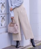 【エニィ スィス/any SiS】の【シリーズ累計7万本突破!】サーモ2WAYストレッチ ワンタック ワイドパンツ アイボリー|ID: prp329100004665233 ipo3291000000034355148