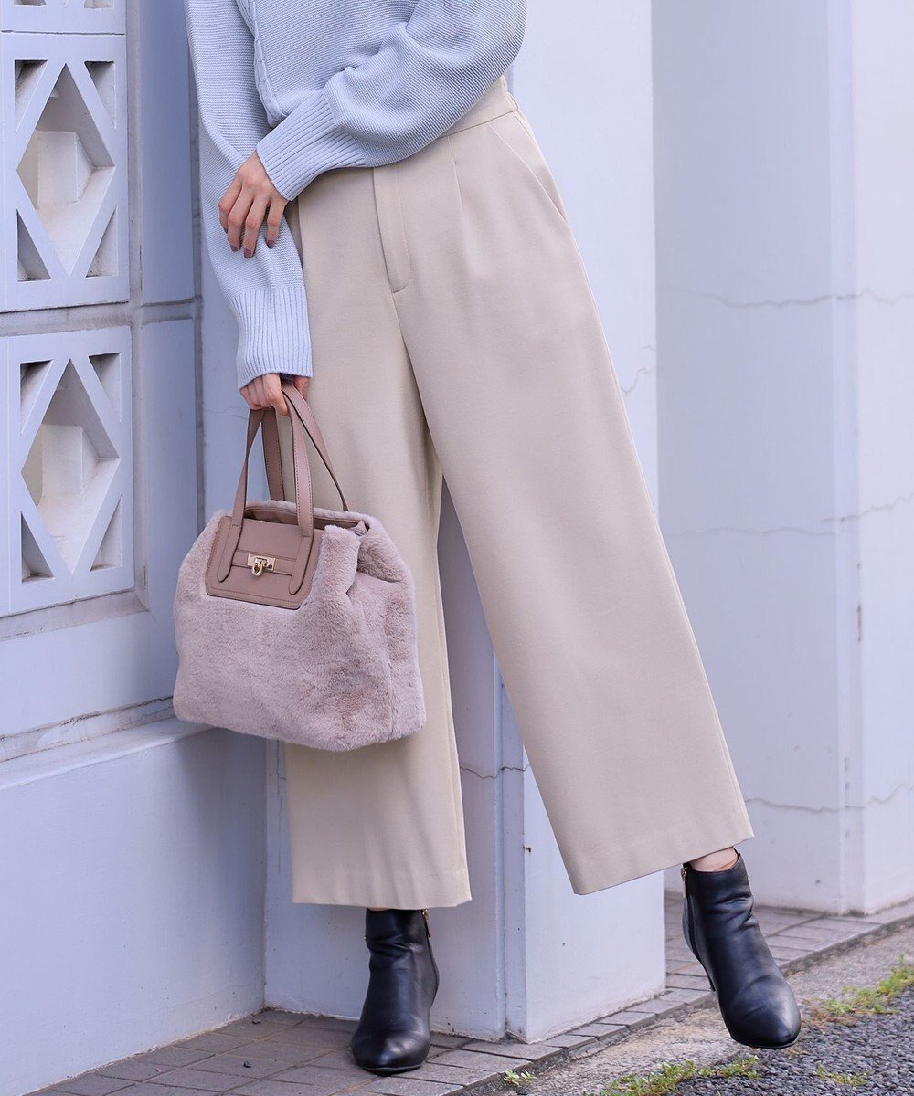 【エニィ スィス/any SiS】の【シリーズ累計7万本突破!】サーモ2WAYストレッチ ワンタック ワイドパンツ インテリア・キッズ・メンズ・レディースファッション・服の通販 founy(ファニー) ファッション Fashion レディースファッション Fashion for Women パンツ Pants & Trousers 今季 This Season, Current Season シンプル Simple, Minimal ジャケット Jacket, Outerwear ストレッチ Stretch, Stretchy Fabric ストレート Straight, Straight Cut ワイド Wide, Wide Fit A/W・秋冬 Autumn/Winter ビジネス 仕事 通勤 Business / Work / Commuting アイボリー|ID: prp329100004665233 ipo3291000000034355148