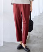 【エニー/ANY】の【6サイズ展開/ウエストゴム】イージーテーパードパンツ バーガンディ|ID: prp329100004665234 ipo3291000000035636704