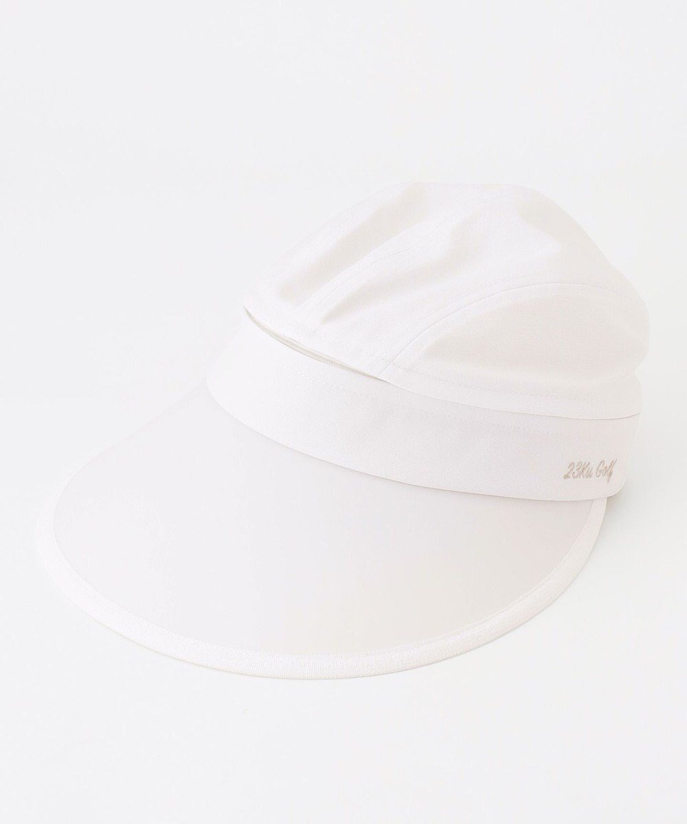 【23区 ゴルフ/NIJYUSANKU GOLF】のNEW素材NEWカラーで登場【WOMEN】【UVケア】2WAY バイザー 人気、トレンドファッション・服の通販 founy(ファニー) 　ファッション　Fashion　レディースファッション　Fashion for Women　キャップ&ハット　Hats & Caps　キャップ　Cap, Baseball Cap　帽子　Hat, Headwear　 other-1|ID: prp329100004665235 ipo3291000000033746625
