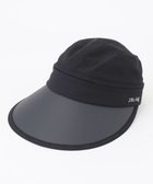 【23区 ゴルフ/NIJYUSANKU GOLF】のNEW素材NEWカラーで登場【WOMEN】【UVケア】2WAY バイザー ブラック系|ID: prp329100004665235 ipo3291000000033746627
