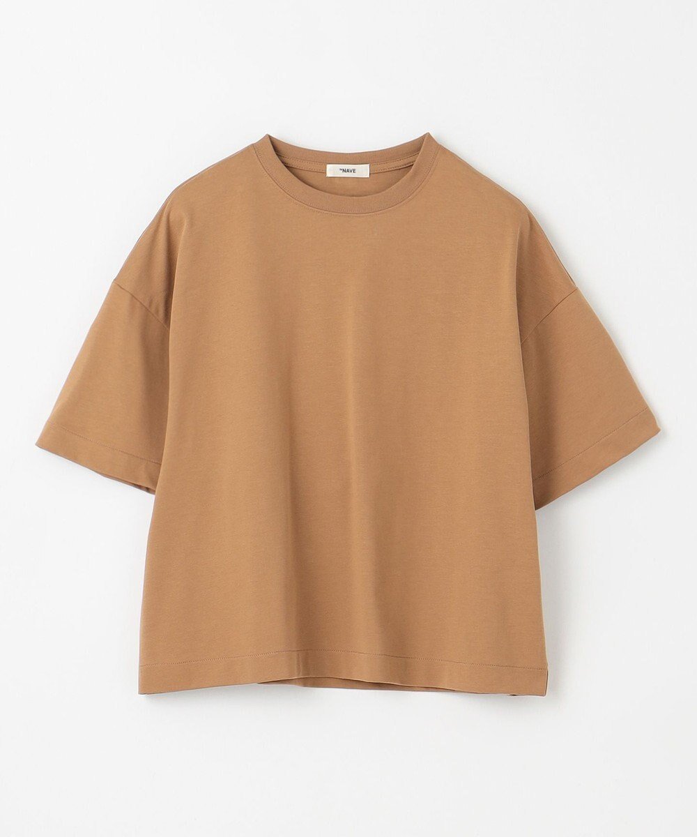 【ネイヴ/NAVE】の【ReNAVE・洗える/接触冷感/UVケア】ファンクションTシャツ インテリア・キッズ・メンズ・レディースファッション・服の通販 founy(ファニー) 　ファッション　Fashion　レディースファッション　Fashion for Women　トップス・カットソー　Cut & Sew Tops　シャツ・ブラウス・オフィスカジュアル　Elegant Blouses & Button-Ups　ロングTシャツ・Tシャツ　Longline T-Shirts & Tees　カットソー・ベーシックTシャツ　Cut-and-Sewn Tops / Stretch Tees & Basics　春　Spring　洗える　Machine Washable　カットソー　Cut and Sewn Top　雑誌　Magazine, Fashion Magazine　ノースリーブ　Sleeveless, No-Sleeve　メンズ　Men's, Menswear　リラックス　Relax, Relaxed Fit　S/S・春夏　SS, Spring/Summer, Warm Season　夏　Summer　エレガント 上品　Elegant　キャメル系|ID: prp329100004665236 ipo3291000000033746633