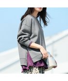 【エニー/ANY】のサイドドットダンボールトレーナー 人気、トレンドファッション・服の通販 founy(ファニー) ファッション Fashion レディースファッション Fashion for Women トップス・カットソー Cut & Sew Tops レディースパーカー・カジュアルフーディー Casual Hoodies & Sweatshirts スウェット・クルーネックトップス Sweatshirts & Crewnecks / Relaxed Fit Sweat Tops スウェット / スエット Sweatshirt, Sweatwear ストレッチ Stretch, Stretchy Fabric スマホ Smartphone, Mobile Device トレーナー Sweatshirt, Trainer フォルム Silhouette, Form A/W・秋冬 Autumn/Winter 再入荷 Restock / Back in Stock おすすめ Recommended / Our Picks thumbnail グレー|ID: prp329100004665275 ipo3291000000034082494