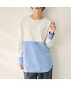 【エニー/ANY】の【洗濯機可】シャツコンビレイヤードインナー [WEB限定]ブルー|ID: prp329100004665276 ipo3291000000033746779