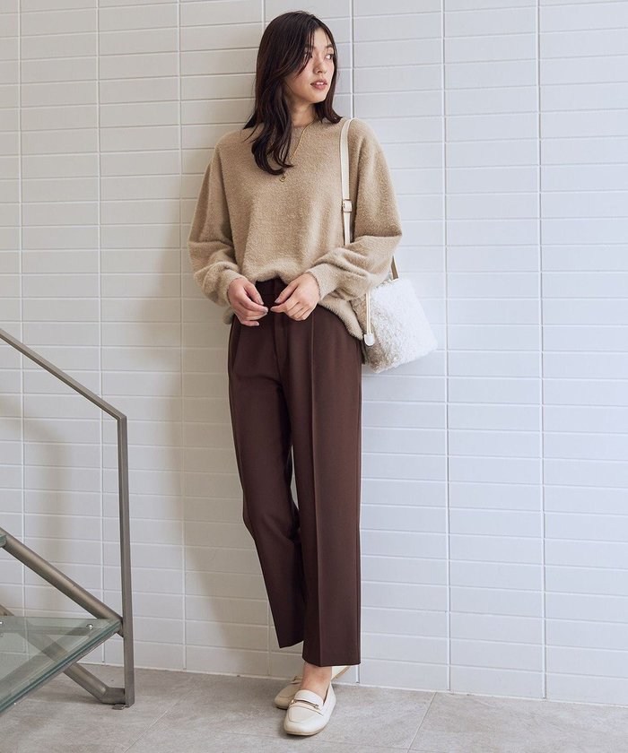 【エニー/ANY】の【6サイズ展開/洗濯機可/裏起毛/ウエストゴム/2WAYストレッチ】ウォームテーパードパンツ インテリア・キッズ・メンズ・レディースファッション・服の通販 founy(ファニー) https://founy.com/ ファッション Fashion レディースファッション Fashion for Women パンツ Pants & Trousers ストレッチ Stretch, Stretchy Fabric スマホ Smartphone, Mobile Device センター Center, Center Line 定番 Standard, Basic Item ピーチ Peach, Soft Touch ミックス Mix, Mixed Style リラックス Relax, Relaxed Fit 楽ちん Easy Fit, Comfortable A/W・秋冬 Autumn/Winter 再入荷 Restock / Back in Stock おすすめ Recommended / Our Picks ビジネス 仕事 通勤 Business / Work / Commuting |ID: prp329100004665298 ipo3291000000034328640