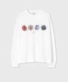 【ポール スミス/Paul Smith】のマルチ フローラル プリント 長袖Tシャツ ホワイト|ID: prp329100004665304 ipo3291000000035464703