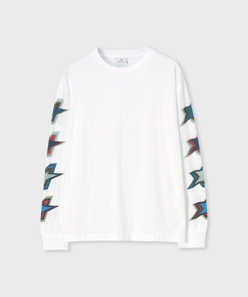 【ポール スミス/Paul Smith】のNeon Stars 長袖Tシャツ 人気、トレンドファッション・服の通販 founy(ファニー) 　ファッション　Fashion　レディースファッション　Fashion for Women　トップス・カットソー　Cut & Sew Tops　シャツ・ブラウス・オフィスカジュアル　Elegant Blouses & Button-Ups　ロングTシャツ・Tシャツ　Longline T-Shirts & Tees　カットソー・ベーシックTシャツ　Cut-and-Sewn Tops / Stretch Tees & Basics　新作・新入荷　New Arrivals / New In　インナー　Innerwear　カットソー　Cut and Sewn Top　カラフル　Colorful Design　グラフィック　Graphic, Graphic Design　シンプル　Simple, Minimal　ネオン　Neon, Neon Color　プレーン　Plain, Simple　夏　Summer　S/S・春夏　SS, Spring/Summer, Warm Season　A/W・秋冬　Autumn/Winter　長袖　Long Sleeve, Full Sleeve　 other-1|ID: prp329100004665305 ipo3291000000033746828