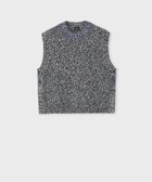 【ポール スミス/Paul Smith】の【洗える】ブークレヤーン ニット ベスト ブラック|ID: prp329100004665307 ipo3291000000033746835