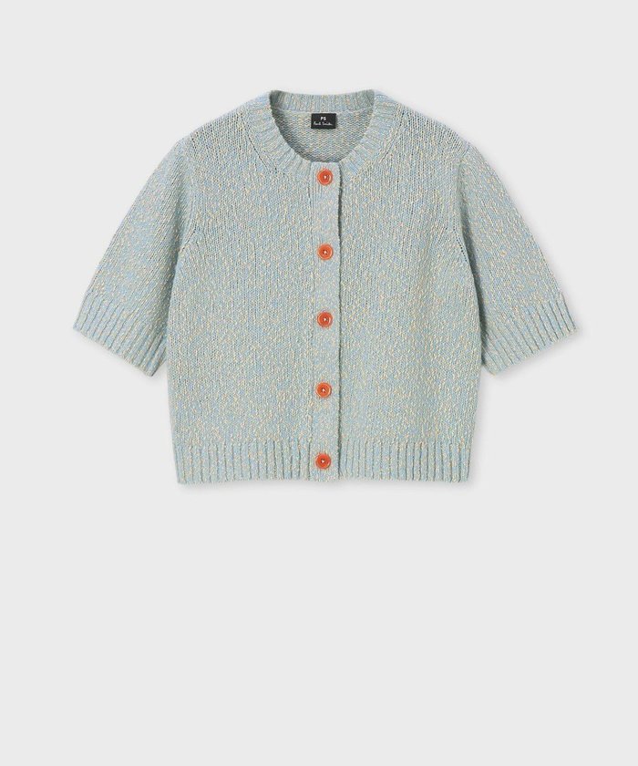 【ポール スミス/Paul Smith】の【洗える】ブークレヤーン 半袖ニット カーディガン インテリア・キッズ・メンズ・レディースファッション・服の通販 founy(ファニー) https://founy.com/ ファッション Fashion レディースファッション Fashion for Women トップス・カットソー Cut & Sew Tops ニット Knit Tops & Sweaters カーディガン・羽織り Layered Style Cardigans 新作・新入荷 New Arrivals / New In カーディガン Cardigan, Knitwear コンパクト Compact, Small Size デニム Denim, Jeans Material フェミニン Feminine, Girly ベスト Vest, Waistcoat 半袖 Short Sleeve, Half Sleeve 夏 Summer 春 Spring S/S・春夏 SS, Spring/Summer, Warm Season 洗える Machine Washable A/W・秋冬 Autumn/Winter |ID: prp329100004665308 ipo3291000000033746836