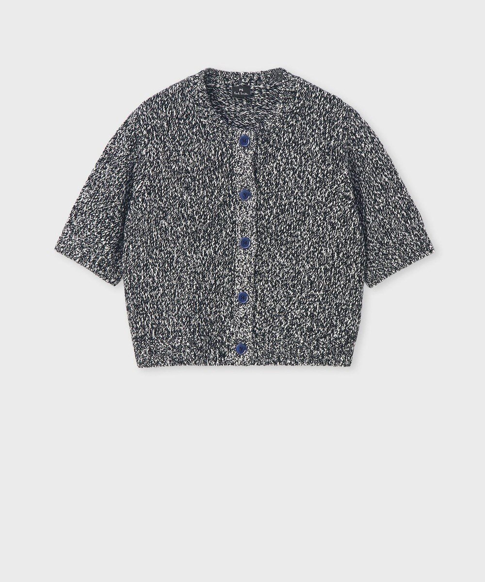 【ポール スミス/Paul Smith】の【洗える】ブークレヤーン 半袖ニット カーディガン インテリア・キッズ・メンズ・レディースファッション・服の通販 founy(ファニー) ファッション Fashion レディースファッション Fashion for Women トップス・カットソー Cut & Sew Tops ニット Knit Tops & Sweaters カーディガン・羽織り Layered Style Cardigans 新作・新入荷 New Arrivals / New In カーディガン Cardigan, Knitwear コンパクト Compact, Small Size デニム Denim, Jeans Material フェミニン Feminine, Girly ベスト Vest, Waistcoat 半袖 Short Sleeve, Half Sleeve 夏 Summer 春 Spring S/S・春夏 SS, Spring/Summer, Warm Season 洗える Machine Washable A/W・秋冬 Autumn/Winter ブラック|ID: prp329100004665308 ipo3291000000033880882