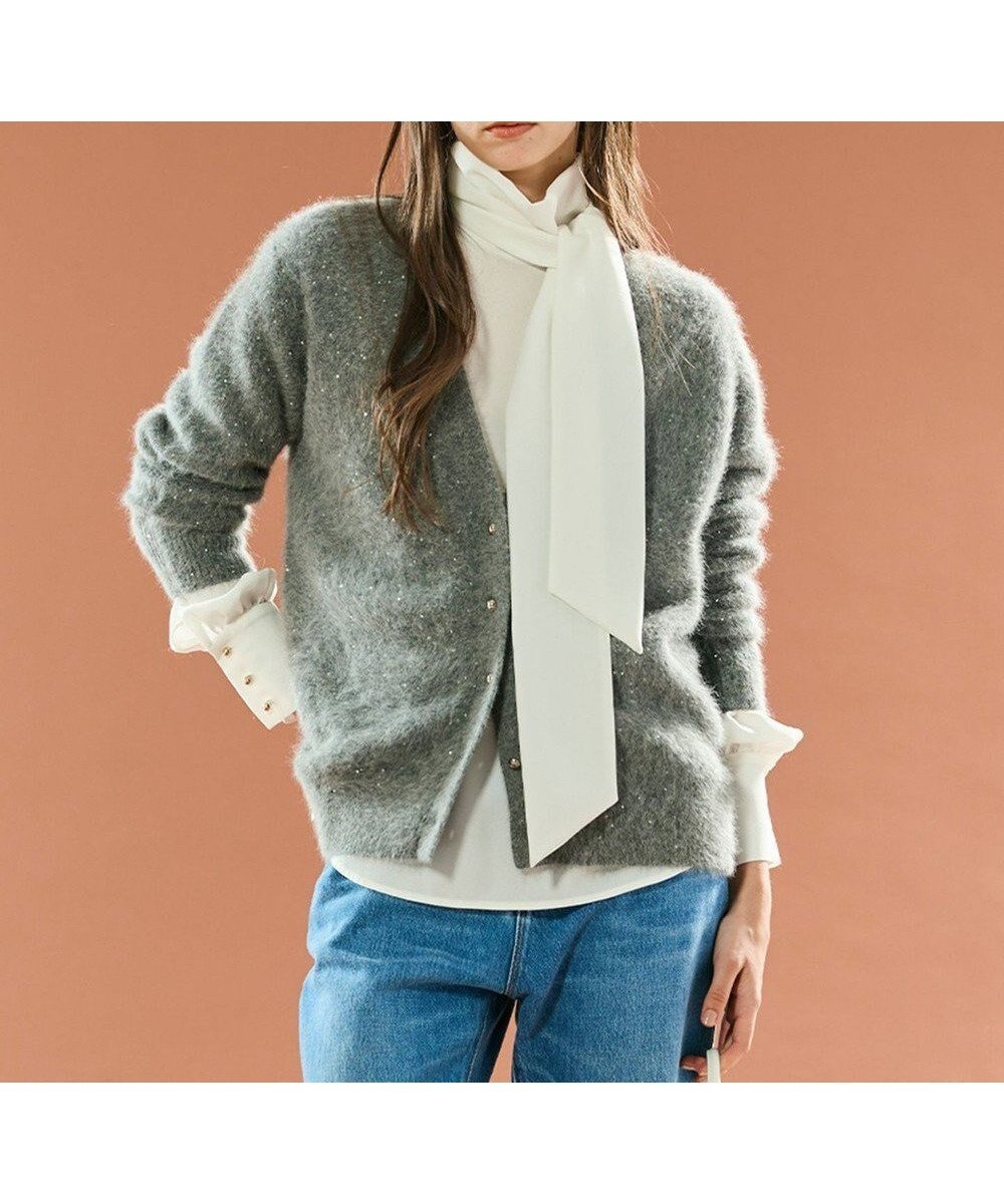 【ベイジ,/BEIGE,】の【Precious掲載・洗える】STOW / パフスリーブボウタイブラウス インテリア・キッズ・メンズ・レディースファッション・服の通販 founy(ファニー) 　雑誌掲載アイテム　Magazine Picks & Fashion Features　ファッション雑誌　Fashion Magazines　プレシャス　Precious　ファッション　Fashion　レディースファッション　Fashion for Women　トップス・カットソー　Cut & Sew Tops　シャツ・ブラウス・オフィスカジュアル　Elegant Blouses & Button-Ups　1月号　January Issue　インナー　Innerwear　エレガント 上品　Elegant　春　Spring　洗える　Machine Washable　ジャケット　Jacket, Outerwear　ジョーゼット　Georgette, Semi-Sheer Fabric　スリーブ　Sleeve, Long Sleeve / Short Sleeve　雑誌　Magazine, Fashion Magazine　とろみ　Fluid, Flowy Fabric　定番　Standard, Basic Item　人気　Popular, Best Seller　冬　Winter / This Winter　A/W・秋冬　Autumn/Winter　ビジネス 仕事 通勤　Business / Work / Commuting　Ecru|ID: prp329100004665310 ipo3291000000035464711