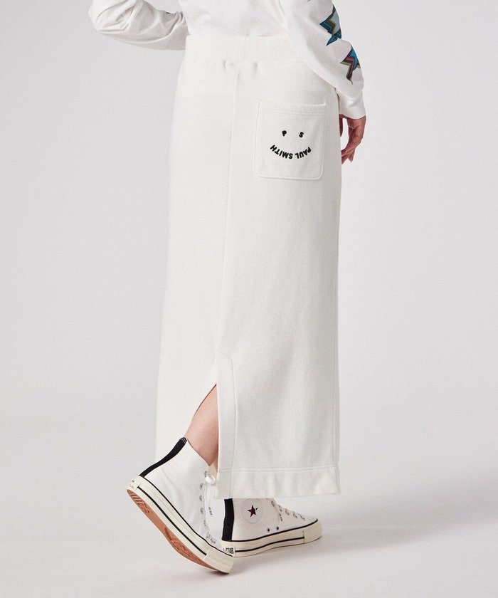 【ポール スミス/Paul Smith】のHappy スウェット スカート インテリア・キッズ・メンズ・レディースファッション・服の通販 founy(ファニー) https://founy.com/ ファッション Fashion レディースファッション Fashion for Women スカート Skirts おすすめ Recommended / Our Picks スウェット / スエット Sweatshirt, Sweatwear ストレート Straight, Straight Cut セットアップ Set-Up, Coordinated Outfit ベーシック Basic, Essential ポケット Pocket, Pocket Detail リラックス Relax, Relaxed Fit 夏 Summer S/S・春夏 SS, Spring/Summer, Warm Season A/W・秋冬 Autumn/Winter |ID: prp329100004665318 ipo3291000000033929345