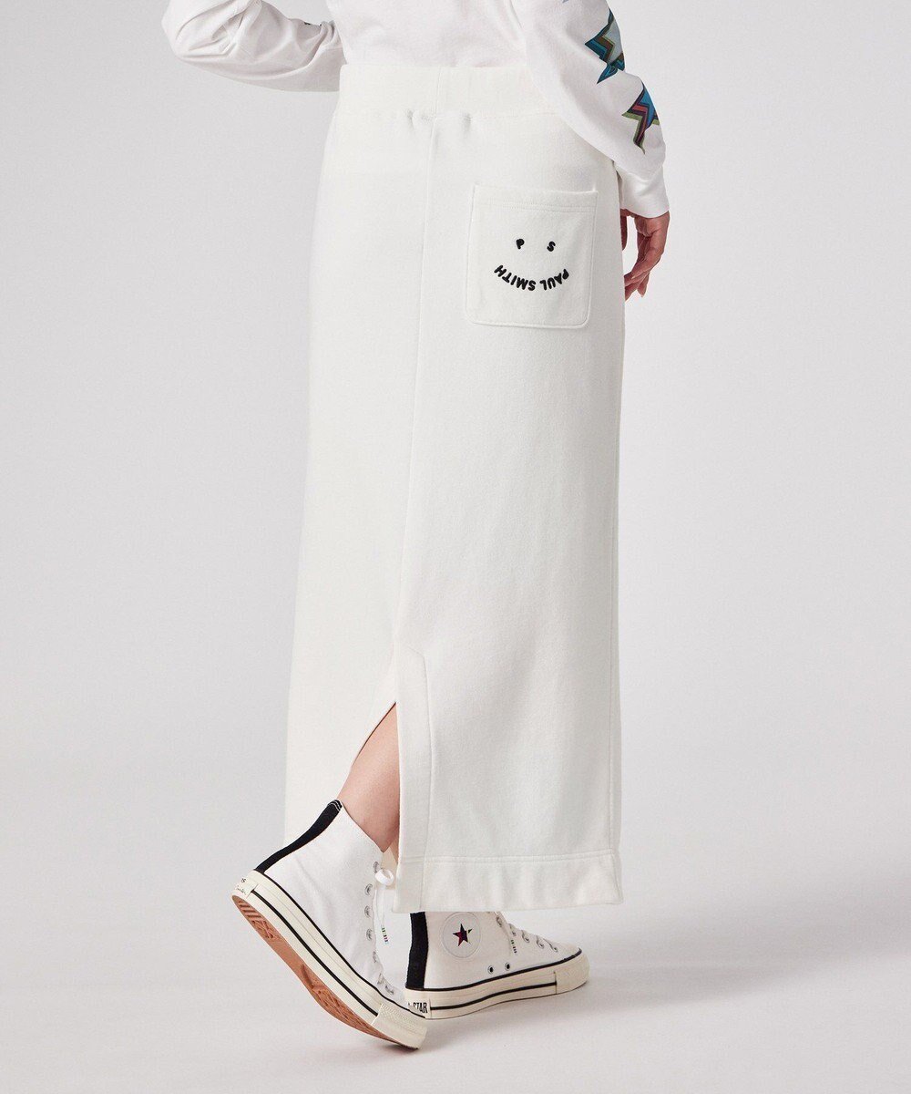 【ポール スミス/Paul Smith】のHappy スウェット スカート 人気、トレンドファッション・服の通販 founy(ファニー) 　ファッション　Fashion　レディースファッション　Fashion for Women　スカート　Skirts　おすすめ　Recommended / Our Picks　スウェット / スエット　Sweatshirt, Sweatwear　ストレート　Straight, Straight Cut　セットアップ　Set-Up, Coordinated Outfit　ベーシック　Basic, Essential　ポケット　Pocket, Pocket Detail　リラックス　Relax, Relaxed Fit　夏　Summer　S/S・春夏　SS, Spring/Summer, Warm Season　A/W・秋冬　Autumn/Winter　 other-1|ID: prp329100004665318 ipo3291000000035812979