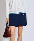 【ピーダブリュサーキュラス/PW CIRCULUS】の【 吸水速乾 / ストレッチ 】【WOMEN】裾2WAY バルーンスカート ゴルフウェア レディース ネイビー系|ID: prp329100004665320 ipo3291000000033746871