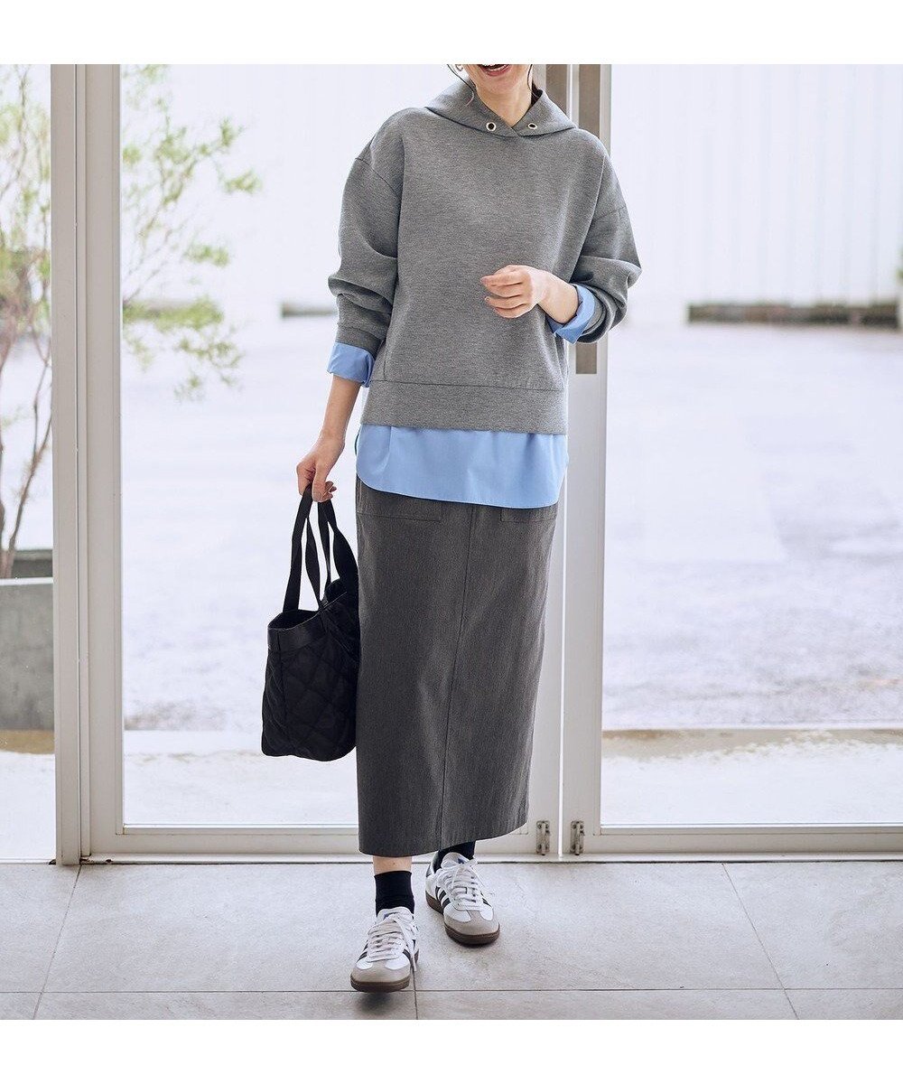 【エニー/ANY】の【ウエストゴム】ベイカースカート 人気、トレンドファッション・服の通販 founy(ファニー) 　ファッション　Fashion　レディースファッション　Fashion for Women　スカート　Skirts　ショート　Short, Short Length　シンプル　Simple, Minimal　ストレッチ　Stretch, Stretchy Fabric　スニーカー　Sneakers, Trainers　スマホ　Smartphone, Mobile Device　タイトスカート　Pencil Skirt, Tight Skirt　冬　Winter / This Winter　A/W・秋冬　Autumn/Winter　再入荷　Restock / Back in Stock　おすすめ　Recommended / Our Picks　 other-1|ID: prp329100004665326 ipo3291000000034236111