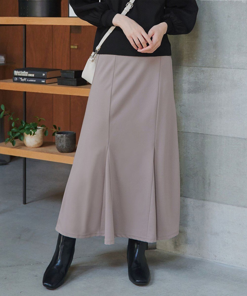 【ティアクラッセ/Tiaclasse】の【洗える】カットツイルマーメイドスカート 人気、トレンドファッション・服の通販 founy(ファニー) 　ファッション　Fashion　レディースファッション　Fashion for Women　スカート　Skirts　アクセサリー　Fashion Accessories　春　Spring　洗える　Machine Washable　秋　Autumn　カットソー　Cut and Sewn Top　カーディガン　Cardigan, Knitwear　切替　Switching, Contrast Panel　チュニック　Tunic, Long Top　フェミニン　Feminine, Girly　フレア　Flare, Flared　ベーシック　Basic, Essential　ポケット　Pocket, Pocket Detail　マキシ　Maxi, Full Length　マーメイド　Mermaid, Fishtail Silhouette　ロング　Long, Long-Length　楽ちん　Easy Fit, Comfortable　冬　Winter / This Winter　A/W・秋冬　Autumn/Winter　再入荷　Restock / Back in Stock　夏　Summer　新作・新入荷　New Arrivals / New In　ビジネス 仕事 通勤　Business / Work / Commuting　 other-1|ID: prp329100004665330 ipo3291000000033746901