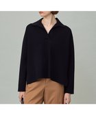 【アイシービー/iCB】の【先行予約・洗える】 シンセティックダブルフェイス スキッパーニットプルオーバー ネイビー系|ID: prp329100004665336 ipo3291000000033800157