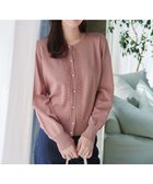 【ティアクラッセ/Tiaclasse】の【洗える】レースカーディガン ピンク|ID: prp329100004665340 ipo3291000000035464762