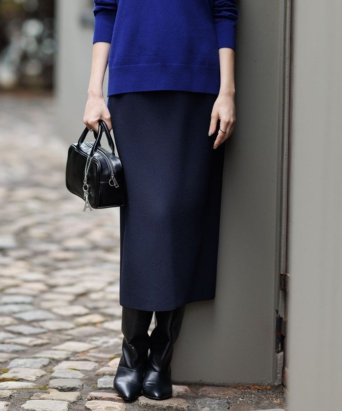 【アイシービー/iCB】の【洗える】 シンセティックダブルフェイス ニットタイトスカート インテリア・キッズ・メンズ・レディースファッション・服の通販 founy(ファニー) https://founy.com/ ファッション Fashion レディースファッション Fashion for Women スカート Skirts 洗える Machine Washable コンパクト Compact, Small Size スタイリッシュ Stylish, Fashionable ストレッチ Stretch, Stretchy Fabric センター Center, Center Line タイトスカート Pencil Skirt, Tight Skirt ダブル Double, Double-Breasted A/W・秋冬 Autumn/Winter エレガント 上品 Elegant 2025年 2025 2025-2026秋冬・A/W Autumn/Winter 2025–26 AW25–26 |ID: prp329100004665342 ipo3291000000034475708