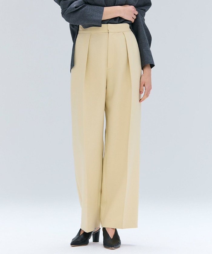 【ベイジ,/BEIGE,】のWASCO / 2WAYストレッチウールタックカービーパンツ インテリア・キッズ・メンズ・レディースファッション・服の通販 founy(ファニー) https://founy.com/ ファッション Fashion レディースファッション Fashion for Women パンツ Pants & Trousers クッション Cushion, Throw Pillow ショート Short, Short Length シンプル Simple, Minimal ストレッチ Stretch, Stretchy Fabric バランス Balance, Style Balance ロング Long, Long-Length A/W・秋冬 Autumn/Winter |ID: prp329100004665352 ipo3291000000035843950