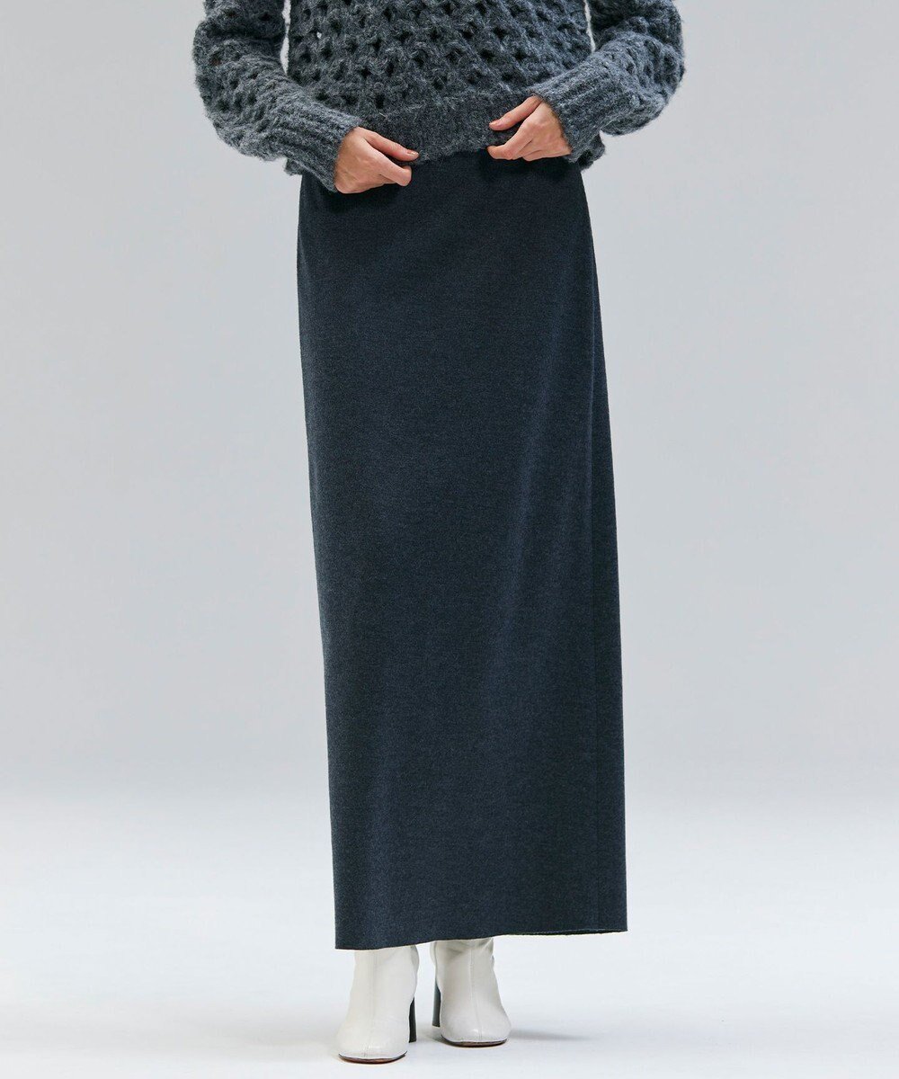 【ベイジ,/BEIGE,】のMONTAIGNE / イージーウエストウールロングスカート インテリア・キッズ・メンズ・レディースファッション・服の通販 founy(ファニー) 　ファッション　Fashion　レディースファッション　Fashion for Women　スカート　Skirts　ロングスカート　Long Skirts / Maxi & Midi Skirts　今季　This Season, Current Season　ショート　Short, Short Length　トレンド　Trend, Trending Now　人気　Popular, Best Seller　バランス　Balance, Style Balance　ペチコート　Petticoat, Underskirt　ロング　Long, Long-Length　A/W・秋冬　Autumn/Winter　C.Gray|ID: prp329100004665357 ipo3291000000033747028