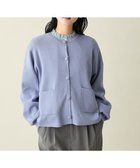 【エニー/ANY】の【洗濯機可/静電気防止/アンチピリング】スウェットライクニットカーディガン ライトブルー|ID: prp329100004665392 ipo3291000000033747175