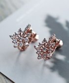 【ティアクラッセ/Tiaclasse】の【金属アレルギー対応】スノーフレークピアス/イヤリング ピンクゴールドイヤリング|ID: prp329100004665399 ipo3291000000033747221