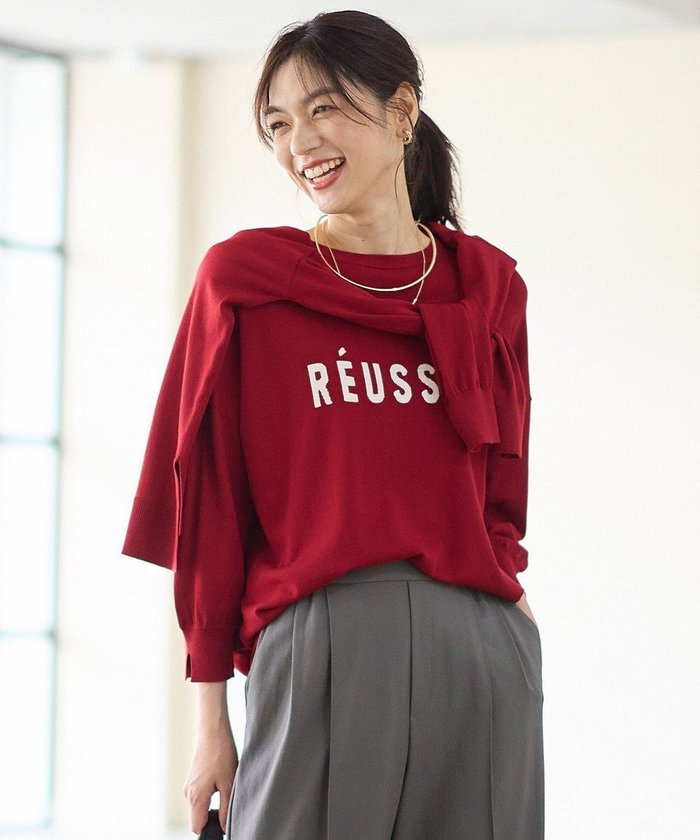 【エニー/ANY】のインターシャロゴニットプルオーバー インテリア・キッズ・メンズ・レディースファッション・服の通販 founy(ファニー) https://founy.com/ ファッション Fashion レディースファッション Fashion for Women トップス・カットソー Cut & Sew Tops ニット Knit Tops & Sweaters カジュアルプルオーバー・ニットトップス Pullovers & Knit Tops / Casual Pullovers ストレッチ Stretch, Stretchy Fabric ストレート Straight, Straight Cut スマホ Smartphone, Mobile Device スラックス Slacks, Dress Pants セーター Sweater, Knitwear デニム Denim, Jeans Material トレンド Trend, Trending Now ボトム Bottoms, Lower Wear A/W・秋冬 Autumn/Winter 再入荷 Restock / Back in Stock 新作・新入荷 New Arrivals / New In |ID: prp329100004665473 ipo3291000000033747377