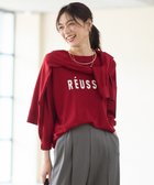 【エニー/ANY】のインターシャロゴニットプルオーバー レッド×エクリュ|ID: prp329100004665473 ipo3291000000033747382