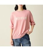 【エニー/ANY】のインターシャロゴニットプルオーバー ピンク×エクリュ|ID: prp329100004665473 ipo3291000000033747397