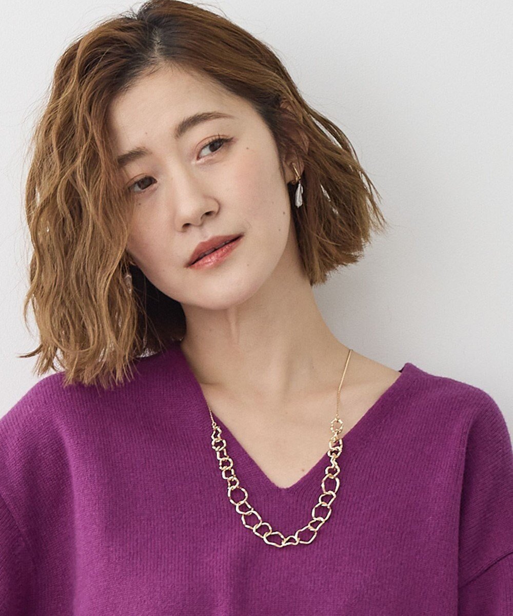 【23区/NIJYUSANKU】のランダムリング ネックレス インテリア・キッズ・メンズ・レディースファッション・服の通販 founy(ファニー) ファッション Fashion レディースファッション Fashion for Women ジュエリー Jewelry ファッションリング Fashion Rings ネックレス Necklaces & Pendants 2025年 2025 2025-2026秋冬・A/W Autumn/Winter 2025–26 AW25–26 冬 Winter / This Winter アクセサリー Fashion Accessories ネックレス Necklace, Pendant Necklace ランダム Random, Irregular エレガント 上品 Elegant A/W・秋冬 Autumn/Winter 軽量 Lightweight, Ultra Light ゴールド系|ID: prp329100004665712 ipo3291000000034558153