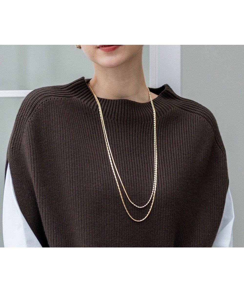【23区/NIJYUSANKU】の【先行予約】チェーンコンビ ネックレス 人気、トレンドファッション・服の通販 founy(ファニー) 　ファッション　Fashion　レディースファッション　Fashion for Women　ジュエリー　Jewelry　ネックレス　Necklaces & Pendants　新作・新入荷　New Arrivals / New In　2025年　2025　2025-2026秋冬・A/W　Autumn/Winter 2025–26 AW25–26　冬　Winter / This Winter　アクセサリー　Fashion Accessories　コンビ　Combo, Combination Style　シンプル　Simple, Minimal　チェーン　Chain, Chain Strap　トレンド　Trend, Trending Now　ネックレス　Necklace, Pendant Necklace　A/W・秋冬　Autumn/Winter　 other-1|ID: prp329100004665723 ipo3291000000033747804