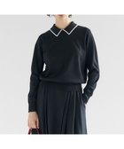 【23区/NIJYUSANKU】の【洗える】ウーステッドウール ポロニット 人気、トレンドファッション・服の通販 founy(ファニー) ファッション Fashion レディースファッション Fashion for Women トップス・カットソー Cut & Sew Tops ニット Knit Tops & Sweaters イタリア Italy 洗える Machine Washable クラシカル Classical, Vintage-Inspired セーター Sweater, Knitwear モノトーン Monotone, Black and White A/W・秋冬 Autumn/Winter 冬 Winter / This Winter エレガント 上品 Elegant 2025年 2025 2025-2026秋冬・A/W Autumn/Winter 2025–26 AW25–26 thumbnail ブラック系|ID: prp329100004665797 ipo3291000000035635792