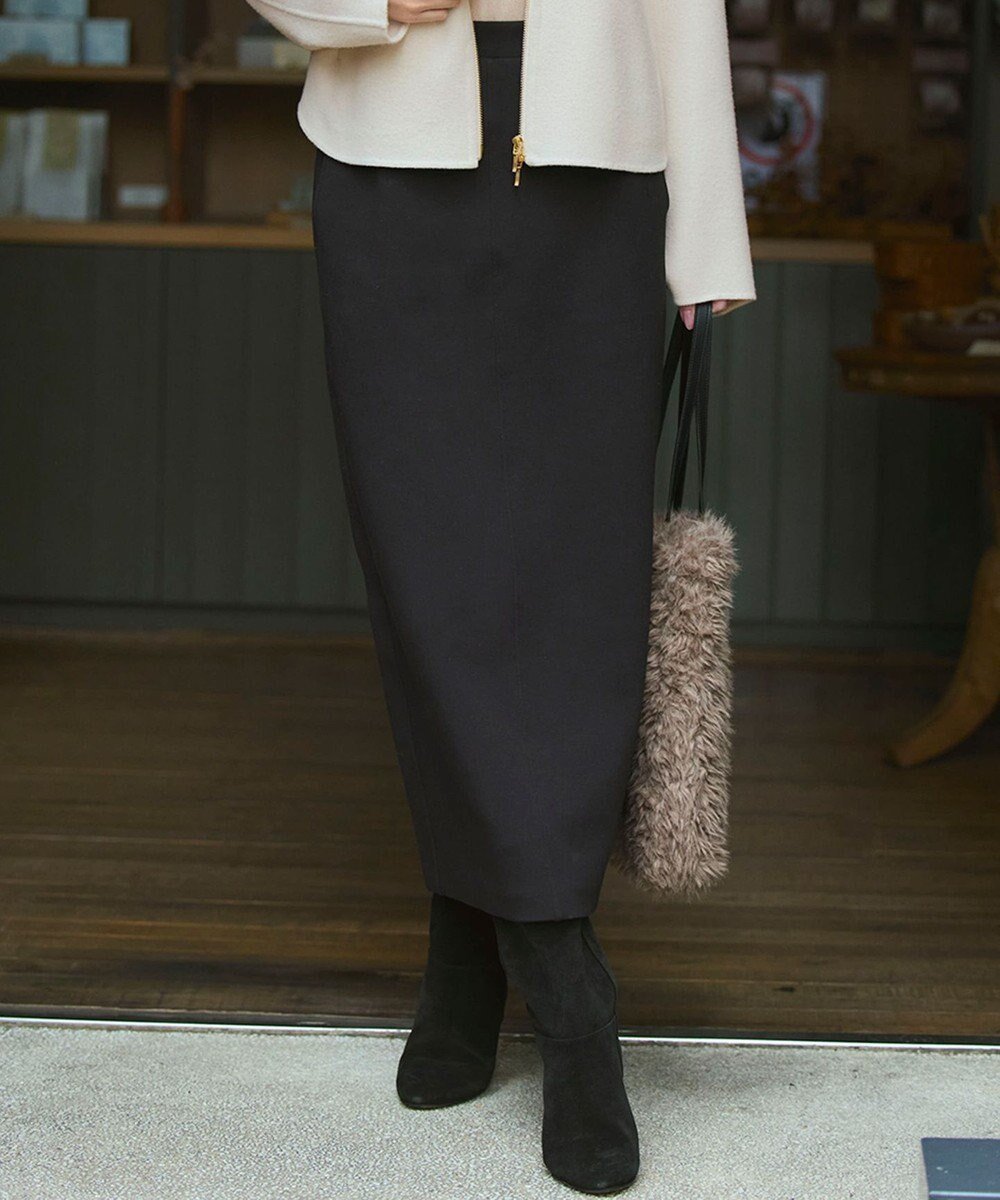 【23区/NIJYUSANKU】の【洗える】コットンエアーダンボール Iライン スカート 人気、トレンドファッション・服の通販 founy(ファニー) 　ファッション　Fashion　レディースファッション　Fashion for Women　スカート　Skirts　洗える　Machine Washable　カットソー　Cut and Sewn Top　コクーン　Cocoon, Cocoon Silhouette　サイドジップ　Side Zip, Side Zipper　ストレート　Straight, Straight Cut　A/W・秋冬　Autumn/Winter　冬　Winter / This Winter　エレガント 上品　Elegant　2025年　2025　2025-2026秋冬・A/W　Autumn/Winter 2025–26 AW25–26　 other-1|ID: prp329100004665803 ipo3291000000034328747