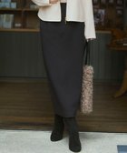 【23区/NIJYUSANKU】の【洗える】コットンエアーダンボール Iライン スカート ブラック系|ID: prp329100004665803 ipo3291000000034328750