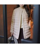 【エニィ スィス/any SiS】の【2WAY】ノーカラーミドル ダウン ベージュ|ID: prp329100004665812 ipo3291000000035625699