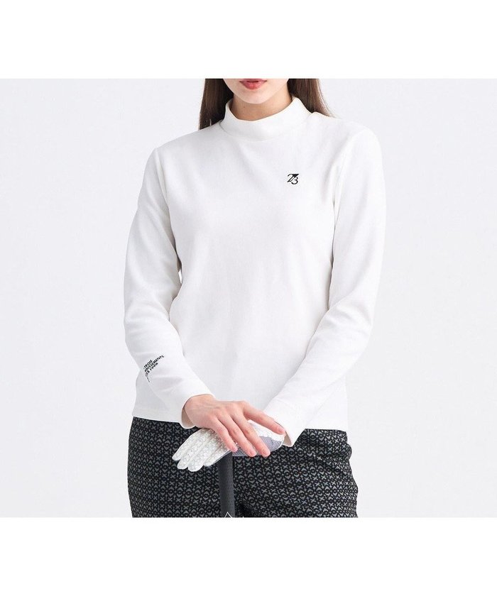 【23区 ゴルフ/NIJYUSANKU GOLF】の【WOMEN】ストレッチダンボールモックネック 吸水速乾 UVカット インテリア・キッズ・メンズ・レディースファッション・服の通販 founy(ファニー) https://founy.com/ ファッション Fashion レディースファッション Fashion for Women トップス・カットソー Cut & Sew Tops レディースパーカー・カジュアルフーディー Casual Hoodies & Sweatshirts スウェット・クルーネックトップス Sweatshirts & Crewnecks / Relaxed Fit Sweat Tops インナー Innerwear コンパクト Compact, Small Size 吸水 Absorbent, Quick-Dry シンプル Simple, Minimal スウェット / スエット Sweatshirt, Sweatwear ストレッチ Stretch, Stretchy Fabric スリム Slim, Slim Fit パターン Pattern, Design Print ボトム Bottoms, Lower Wear モックネック Mock Neck, Short Turtleneck A/W・秋冬 Autumn/Winter 新作・新入荷 New Arrivals / New In ゴルフ Golf 2025年 2025 2025春夏・S/S Spring/Summer 2025 SS25 |ID: prp329100004665814 ipo3291000000033748170