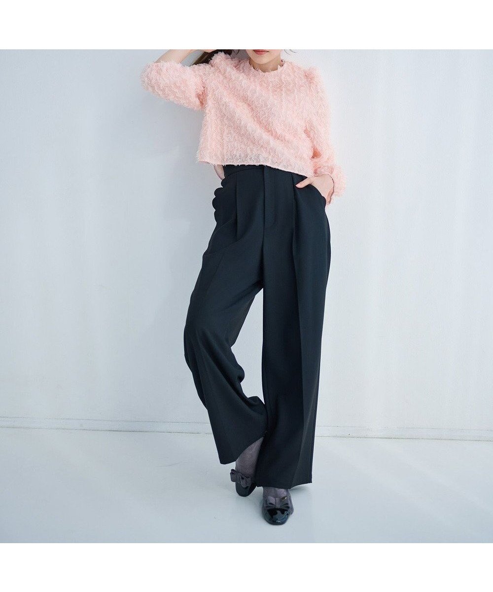 【トッカ/TOCCA】の【百田夏菜子さん着用】【消臭】BABY SCALLOP PANTS パンツ インテリア・キッズ・メンズ・レディースファッション・服の通販 founy(ファニー) 　ファッション　Fashion　レディースファッション　Fashion for Women　パンツ　Pants & Trousers　2025年　2025　2025-2026秋冬・A/W　Autumn/Winter 2025–26 AW25–26　冬　Winter / This Winter　エレガント 上品　Elegant　シンプル　Simple, Minimal　スカラップ　Scallop, Scalloped Edge　ストレッチ　Stretch, Stretchy Fabric　フィット　Fit, Slim Fit　フェミニン　Feminine, Girly　ポケット　Pocket, Pocket Detail　夏　Summer　S/S・春夏　SS, Spring/Summer, Warm Season　A/W・秋冬　Autumn/Winter　ブラック系|ID: prp329100004665829 ipo3291000000035835911