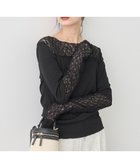 【アースミュージックアンドエコロジー/earth music&ecology】のレース×アイレットプルオ-バー Black|ID: prp329100004665834 ipo3291000000033748267