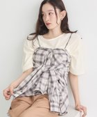 【アースミュージックアンドエコロジー/earth music&ecology】の【コットン100】マルチウェイチェックシャツ Check Beige|ID: prp329100004665844 ipo3291000000033748306