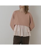 【グレース コンチネンタル/GRACE CONTINENTAL】のタックフリルヘムカットトップ ピンク|ID: prp329100004665864 ipo3291000000033748381