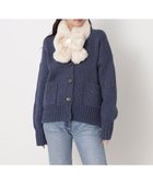 【ムーンバット/MOONBAT】の【FUDGE11月号掲載/新色追加】PAUL JOE ACCESSOIRES フェイクファーリボンマフラー ベージュ|ID: prp329100004665883 ipo3291000000033748459