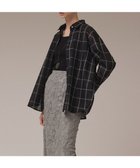 【グレース コンチネンタル/GRACE CONTINENTAL】のオーガン2WAYシャツ ブラック|ID: prp329100004665894 ipo3291000000033748494
