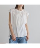 【イェッカ ヴェッカ/YECCA VECCA】の【接触冷感】COOLバックピンタックブラウス Off White|ID: prp329100004665916 ipo3291000000033748584