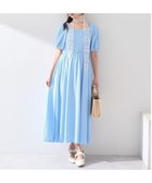 【アースミュージックアンドエコロジー/earth music&ecology】のバックリボンシャーリングワンピース 人気、トレンドファッション・服の通販 founy(ファニー) ファッション Fashion レディースファッション Fashion for Women ワンピース Dresses おすすめ Recommended / Our Picks シャーリング Shirring, Ruched スクエア Square, Square Shape フェミニン Feminine, Girly ポケット Pocket, Pocket Detail リボン Ribbon, Bow ロング Long, Long-Length 今季 This Season, Current Season 夏 Summer 春 Spring S/S・春夏 SS, Spring/Summer, Warm Season thumbnail Sax|ID: prp329100004665920 ipo3291000000033748604